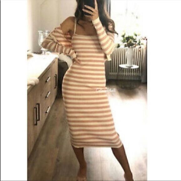 ZARA striped knit jacket 2298/015 - Picture 8 of 9